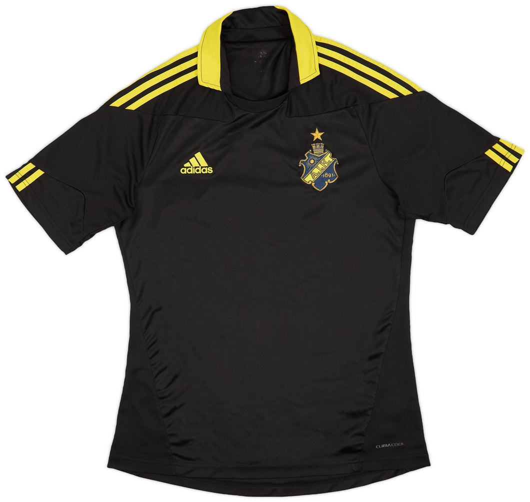 adidas AIK Solna Kinder Trikot Home Stockholm Schwarz T - Shirt - Weseli