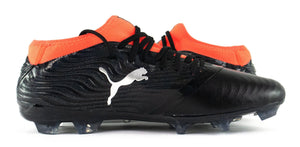 Puma One 18.2 FG Fußballschuhe Nocken Schwarz Coral Soccer Boots EU 44 - Weseli