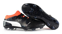 Load image into Gallery viewer, Puma One 18.2 FG Fußballschuhe Nocken Schwarz Coral Soccer Boots EU 44 - Weseli
