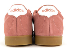 Load image into Gallery viewer, adidas Courtset Damen Sneaker Sportschuhe Tennis Leder Rosa + Schnürsenkel-Weiß - Weseli
