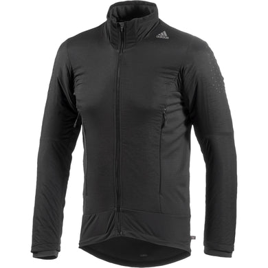 adidas Herren Belgements Jacke Fahrradjacke PrimaLoft Schwarz - Weseli