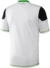 Load image into Gallery viewer, adidas VFL Wolfsburg Kinder Trikot Away weiß grün Jersey - Weseli
