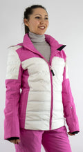 Laden Sie das Bild in den Galerie-Viewer, Bogner Kids Skijacke Mädchen Daunen Jacke Winter Rosa Weiß Gr. XXL (182) - Weseli
