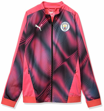 Manchester City Kids Pink Stadium Jacket 2019/20 Kinder Jacke - Weseli